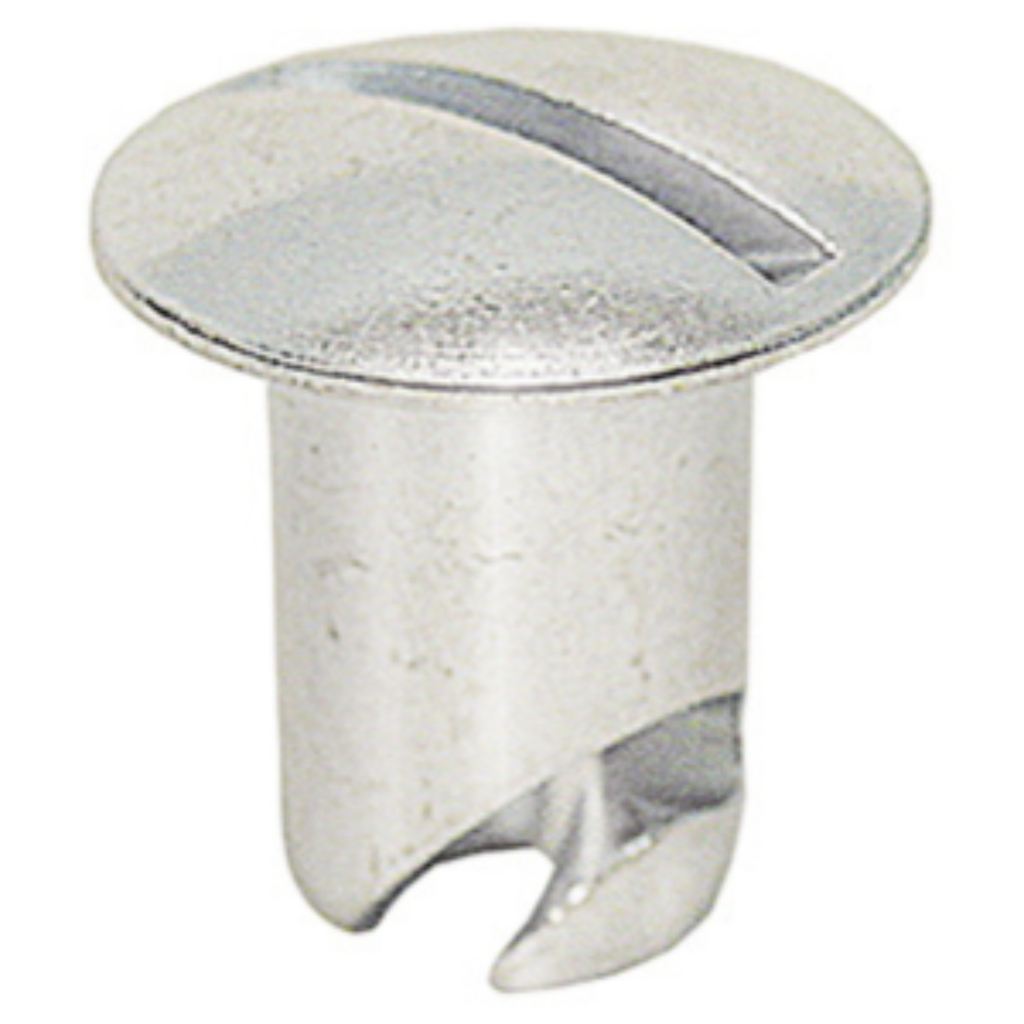 Dzus Button, Aluminum, .400 Long, 10 Pack - A6400-10