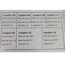 Assorted Aluminum Crush Washer Kit - BOX-11