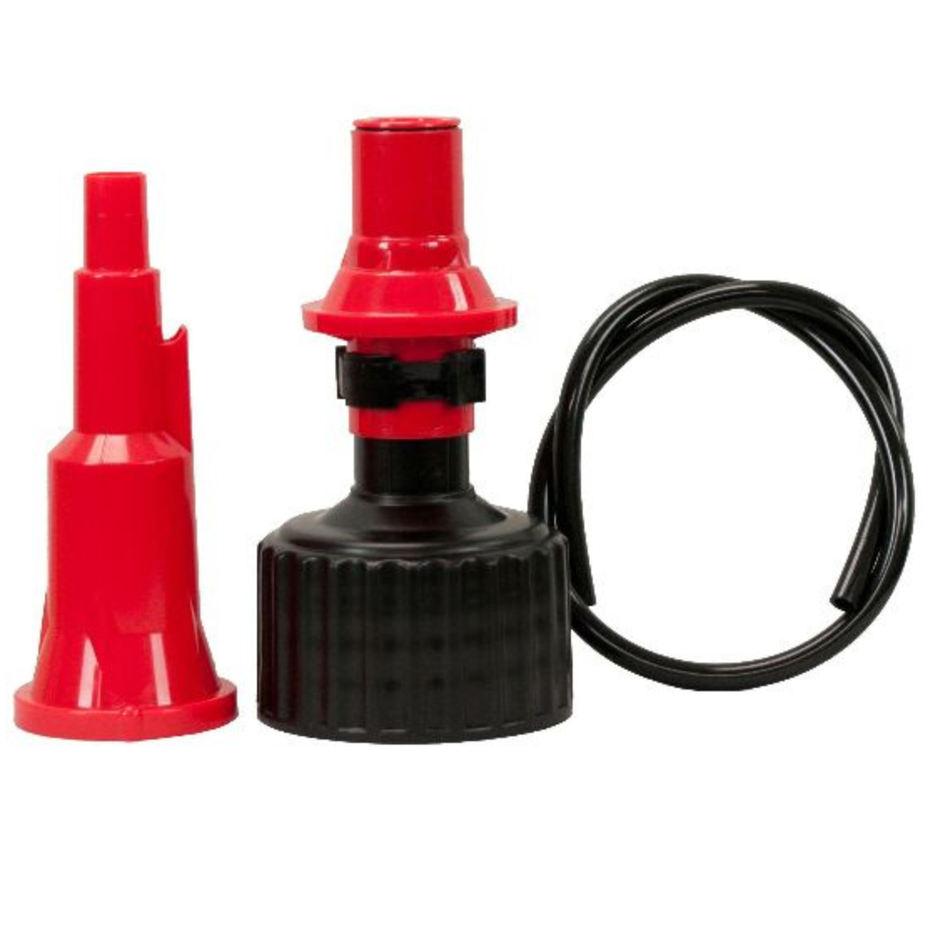 3 Gallon Jug, Ventless, w/ Fastflo Lid, 4 Pack, Red - R3104RD-FF