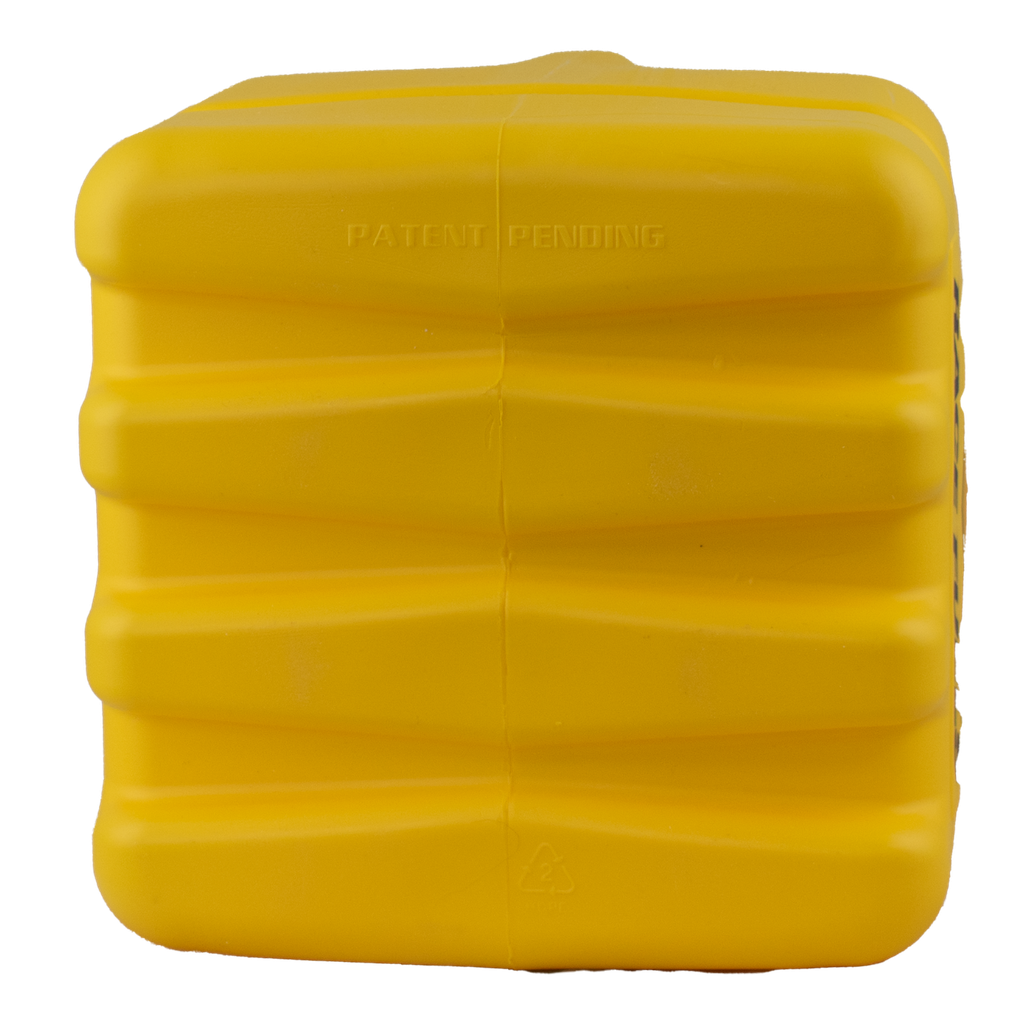 Sunoco Vented 3 Gallon Jug w/Deluxe Hose 2 Pack, Yellow - R3002YL-3044