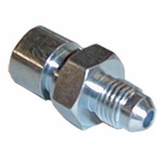 3/16" Line to -4 AN Male Chassis Mount - CM131