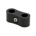 Aluminum Line Separator -12AN, Black - 212BK