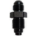 Aluminum Steering Box Adapter Fitting 16mm O-ring to -6 AN, Black - PSP122A