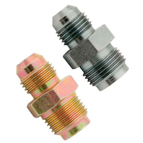 Steel Steering Box Adapters 5/8"-18IFM and 11/16"-18IFM to -6AN - PSP127S