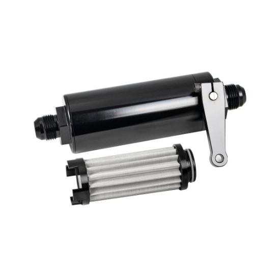 Fuel Filter w/ Integrated Shut-Off Valve, -10 AN - FF-11729