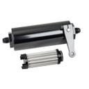Fuel Filter w/ Integrated Shut-Off Valve, -6 AN - FF-11700