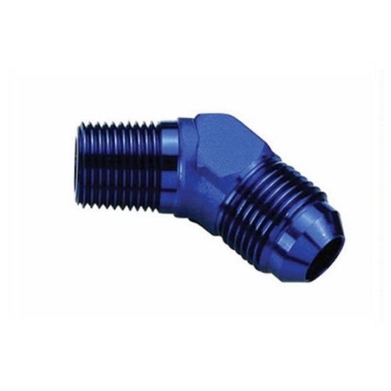 45 Degree Male Elbow, -6 AN to 1/4" NPT - 2022