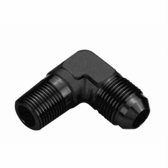 90 Degree Male Elbow -10 to 3/8" NPT Black - 2285BLK