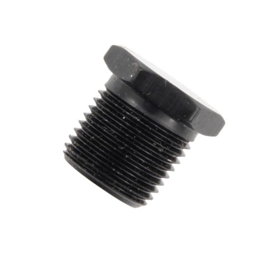 Aluminum Hex Plug 3/4" NPT Black - 22209BLK