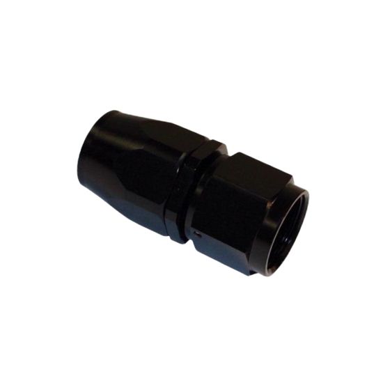 Aluminum Straight Reuseable Fitting, -10 - 1014BLK