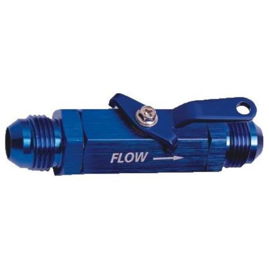 Shut Off Valve -8 AN, Blue - 72-08B