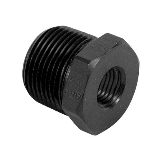 NPT Bushing 3/8" Male to 1/8" Female Black - 1013818BLK