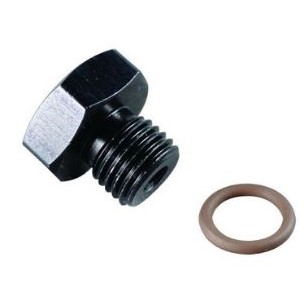 O-Ring Plug AN -10 Black - 3726BLK