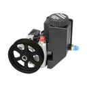 Aluminum Power Steering Pump w/ Reservoir and Serpentine Pulley - PSPA003R