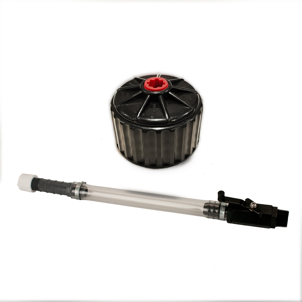 Cap and Hose with Aluminum Valve Kit - R1110BK-4045