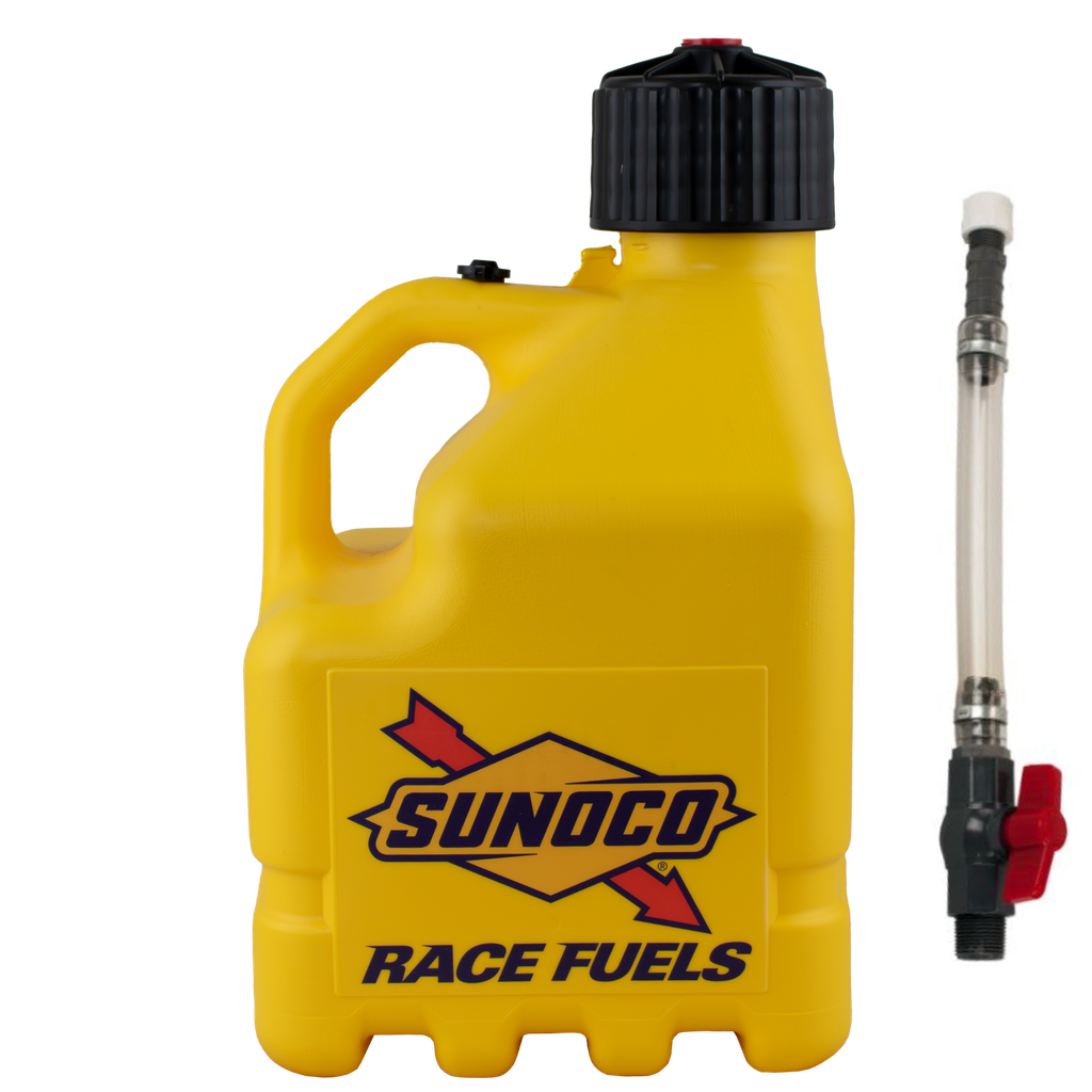 3 Gallon Jug, Vented, w/ Plastic Valve Hose, Yellow - R3001YL-5226