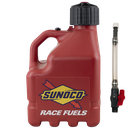 3 Gallon Jug, Vented, w/ Plastic Valve Hose, Red - R3001RD-5226