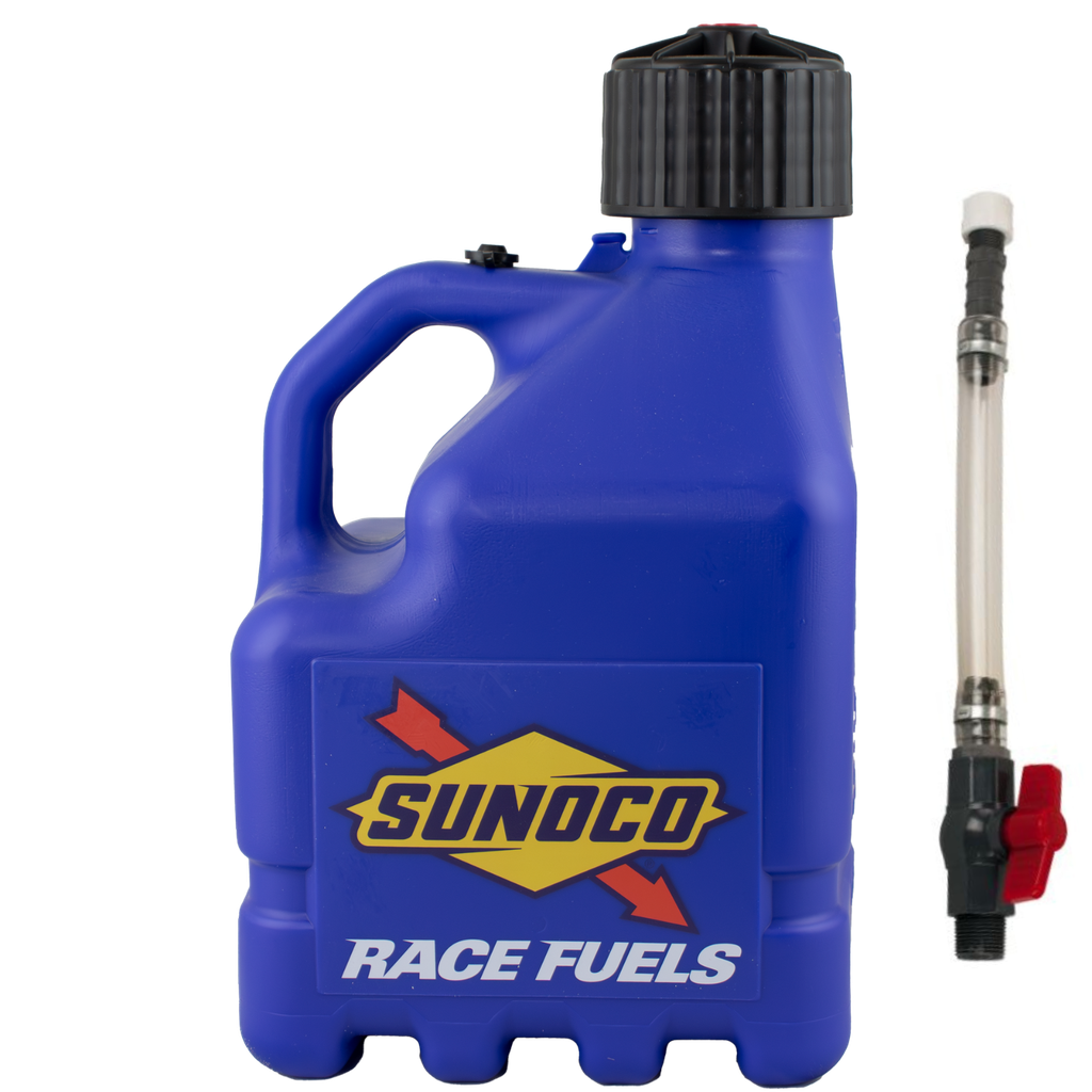 3 Gallon Jug, Vented, w/ Plastic Valve Hose, Blue - R3001BL-5226