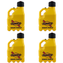 3 Gallon Jug, Vented, 4 Pack, Yellow - R3004YL