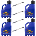 3 Gallon Jug, Vented, w/ Deluxe Hose, 4 Pack, Blue - R3004BL-3044