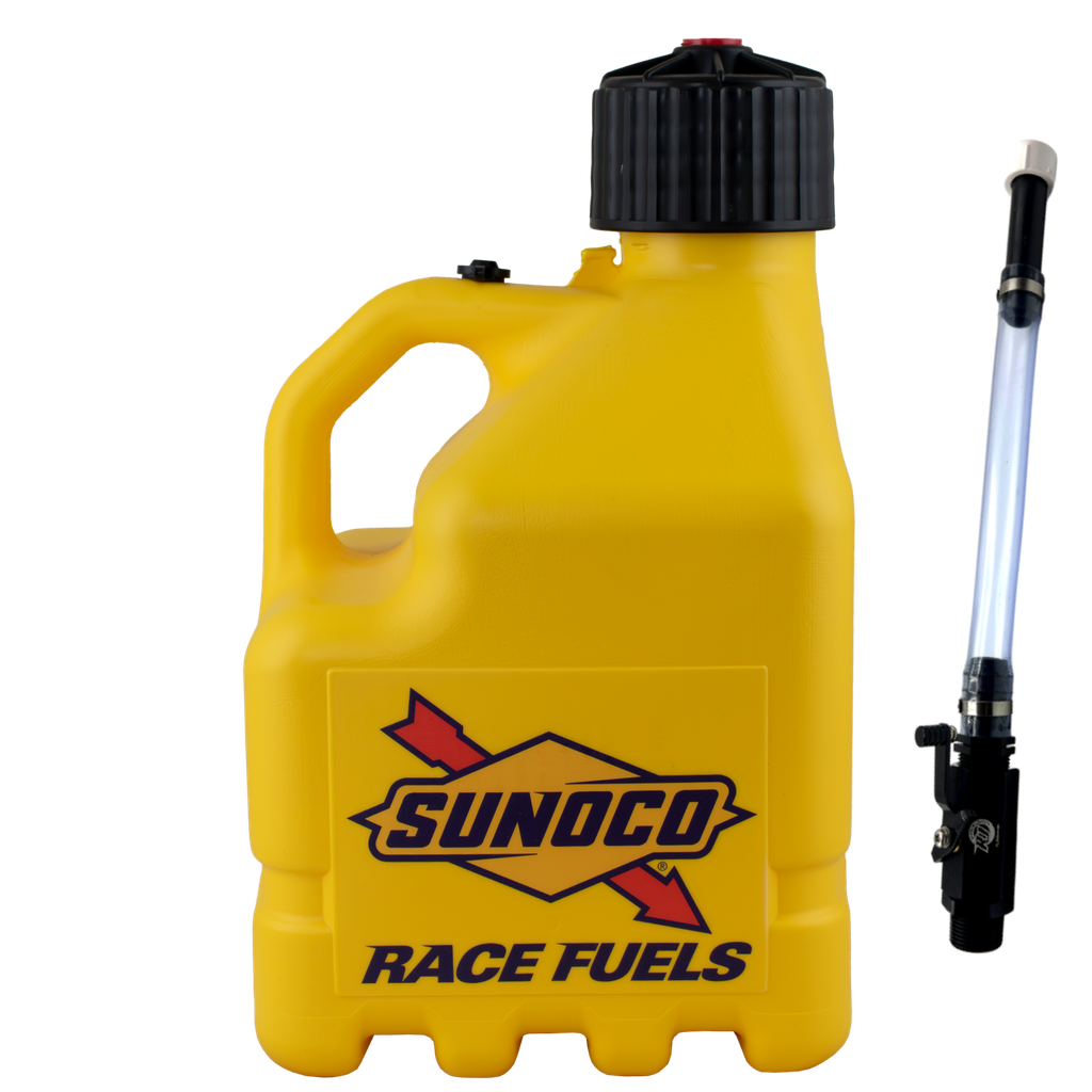 3 Gallon Jug, Vented, w/ Aluminum Valve Hose, Yellow - R3001YL-4045