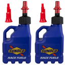 3 Gallon Jug, Ventless, w/ Fastflo Lid, 2 Pack, Blue - R3102BL-FF