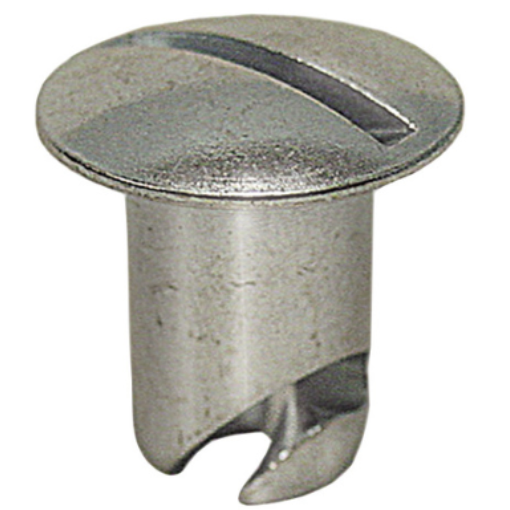 Dzus Button, Steel, .400 Long, Each - 6400