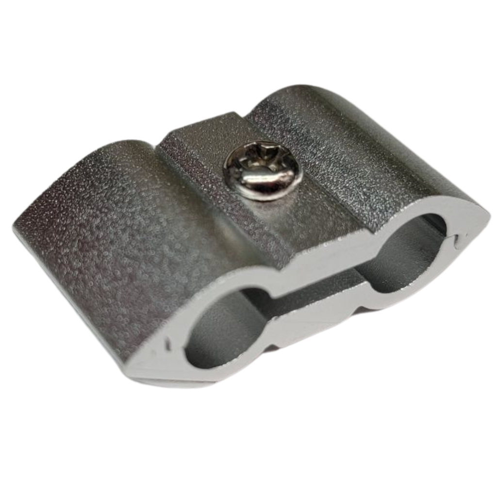 Aluminum Line Separator, -3 AN, Each, Silver - 203S