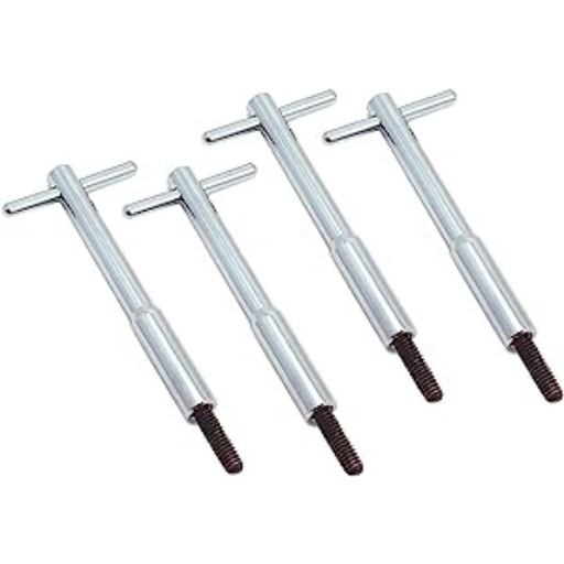 [PRPCG6018] 5-3/8" Valve Cover Silver T-Bar Wing Nut - G6018