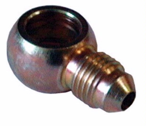 [PRPC40274] Brake Fitting, 7/16" Banjo To -4 AN - 40274