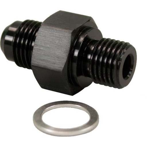 [PRF710-08] GM Transmission Cooler Line Adaptor -8AN to 1/4" NPSM - 710-08