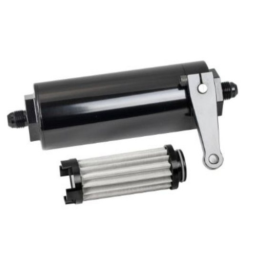 [PFSFF-11700] Fuel Filter w/ Integrated Shut-Off Valve, -6 AN - FF-11700