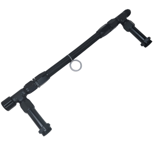 [PFSK800-850BLK] Fuel Log Kit, -8 AN, Black - K800-850BLK