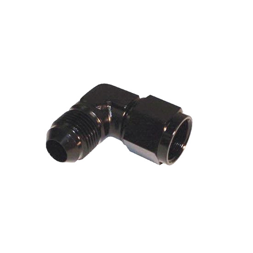 [PRF22915BLK] Female 90 Degree Adapter AN -10 Black - 22915BLK