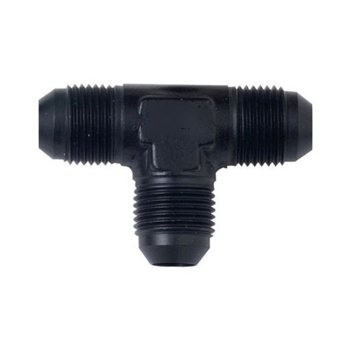 [PRF2126BLK] Male Run Tee -8 to- 8 to 3/8" Black - 2126BLK