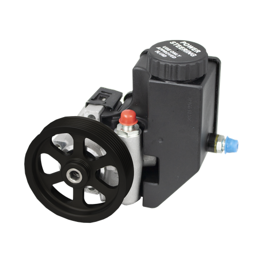 [PSPPSPA003R] Aluminum Power Steering Pump w/ Reservoir and Serpentine Pulley - PSPA003R