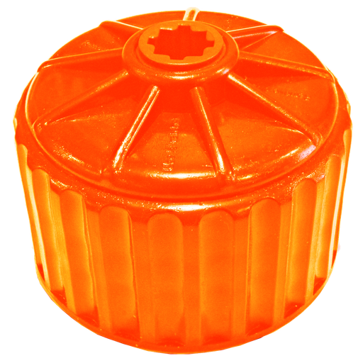 [RAJR1110ORSQ] Orange Replacement Jug Lid w/ Hose Adapter - R1110ORSQ