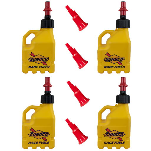 [RAJR3104YL-FF] 3 Gallon Jug, Ventless, w/ Fastflo Lid, 4 Pack, Yellow - R3104YL-FF