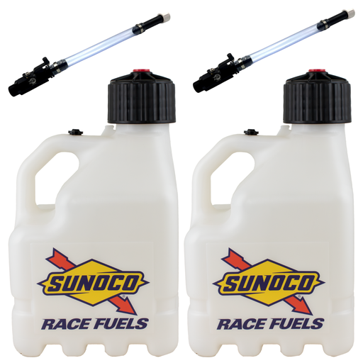 [RAJR3002CL-4045] 3 Gallon Jug, Vented, w/ Aluminum Valve Hose, 2 Pack, Clear - R3002CL-4045