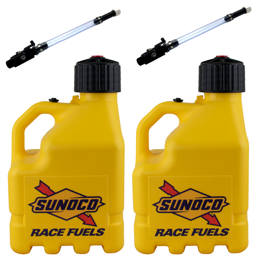 [RAJR3002YL-4045] 3 Gallon Jug, Vented, w/ Aluminum Valve Hose, 2 Pack, Yellow - R3002YL-4045