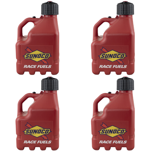 [RAJR3004RD] 3 Gallon Jug, Vented, 4 Pack, Red - R3004RD