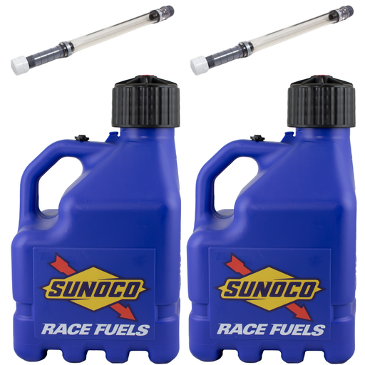 [RAJR3002BL-3044] 3 Gallon Jug, Vented, w/ Deluxe Hose, 2 Pack, Blue - R3002BL-3044