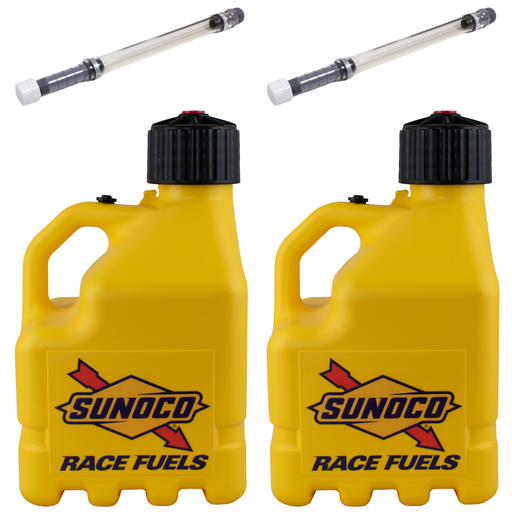 [RAJR3002YL-3044] 3 Gallon Jug, Vented, w/ Deluxe Hose, 2 Pack, Yellow - R3002YL-3044