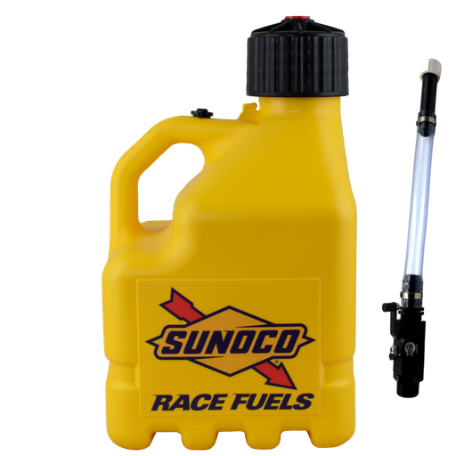 [RAJR3001YL-4045] 3 Gallon Jug, Vented, w/ Aluminum Valve Hose, Yellow - R3001YL-4045