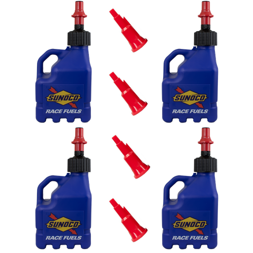 [RAJR3104BL-FF] 3 Gallon Jug, Ventless, w/ Fastflo Lid, 4 Pack, Blue - R3104BL-FF