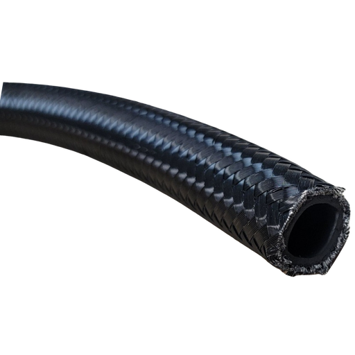[PRFBA1000BK] Braided Stainless Steel Racing Hose AN -10, Black, Per Foot - BA1000BK