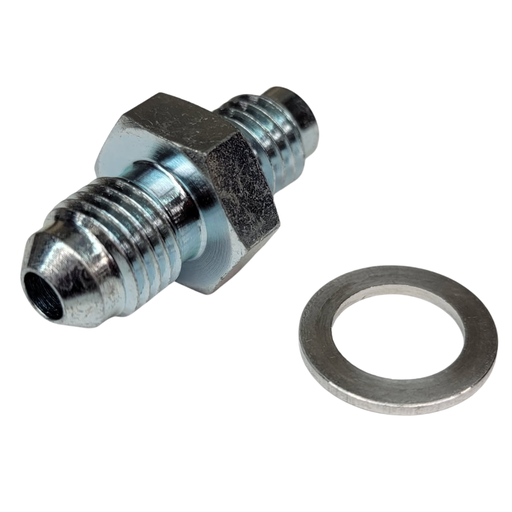 [PRPCM132] Fitting -4AN x M10-1.50, Steel - PRPCM132