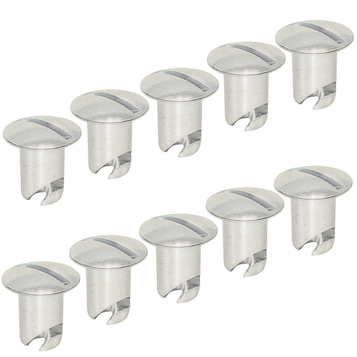[PRPA6400-10] Dzus Buttons, Aluminum, .400 Long, 10 Pack - A6400-10