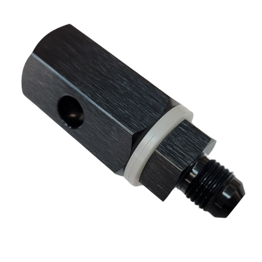 [PRF834-008BLK] Fuel Cell Rollover Valve, -8 AN, Black - 834-008BLK